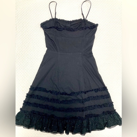 Betsey JOHNSON BLACK SUNDRESS - Size 4 - Picture 4 of 5